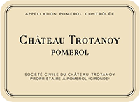 Étiquette du vin du Château Trotanoy Pomerol